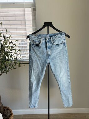 Levi 501S Light Wash Women’s Jeans